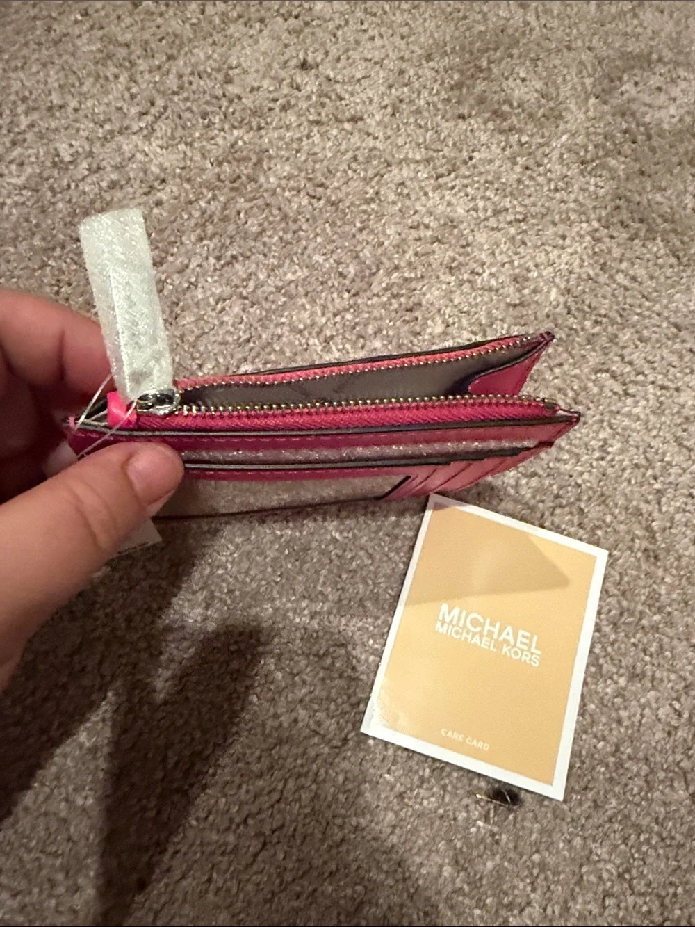 MICHAEL Michael Kors compact zip